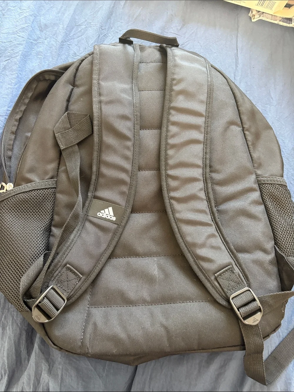 adidas Black Backpack with White Logo - Men's Everyday Pack